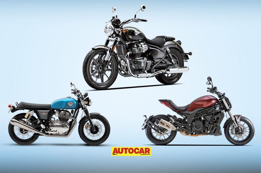 Royal Enfield Super Meteor 650 vs Interceptor 650 vs Benelli 502C